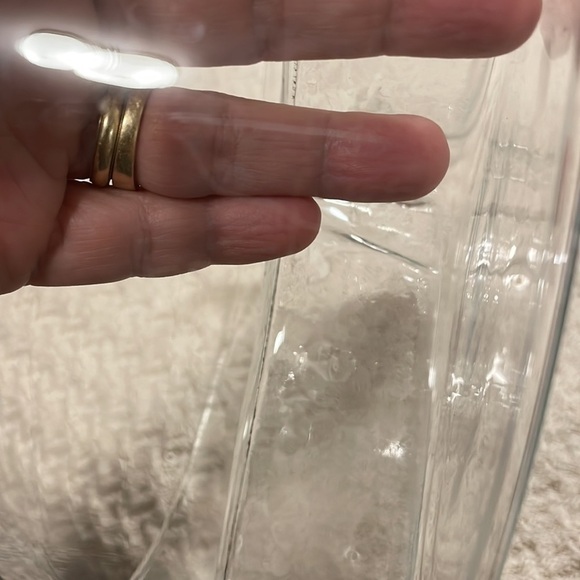 Glass 3 Way Divider Serving Dish - Picture 6 of 6